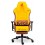 Cadeira Gamer XT Racer Giratoria Apoio Pernas Braços Baud Yellow
