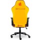 Cadeira Gamer XT Racer Giratoria Apoio Pernas Braços Amarela