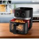 Fritadeira Eletrica 1800W Air Fryer Philco 9L Cesto Removivel Preta