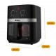 Fritadeira Eletrica 1800W Air Fryer Philco 9L Cesto Removivel Preta