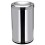Lixeira de Piso 8L Circular Tampa Basculante em Inox
