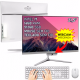 PC All In One Quad Core 16GB Ram Tela 21.5 Pol Bluetooth Wifi 512GB Branco