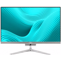 PC All In One Quad Core 16GB Ram Tela 21.5 Pol Bluetooth Wifi 256GB Branco