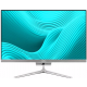 PC All In One Quad Core 16GB Ram Tela 21.5 Pol Bluetooth Wifi 256GB Branco