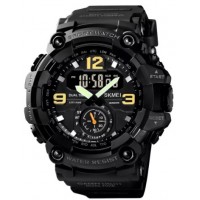 Relogio Masculino SKMEI 52mm Esportivo Resistente Agua Preto