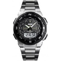 Relogio Masculino SKMEI Analogico Digital 39mm Correia Aço