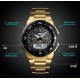 Relogio Masculino SKMEI Analogico Digital 39mm Correia Aço