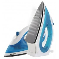 Ferro de Passar A Vapor 1400W Mallory Antiaderente Azul 220v