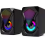 Caixa de Som Kanup Dual Channel RGB 6W USB P2