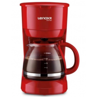 Cafeteira Lenoxx Compact Conffee 18 Xicaras 600W Red