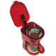 Cafeteira Lenoxx Compact Conffee 18 Xicaras 600W Red