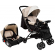 CARRINHO DE BEBE E BERCO DE PASSEIO P/ CRIANÇAS ATE 15KG