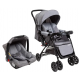 CARRINHO DE BEBE E BERCO DE PASSEIO P/ CRIANÇAS ATE 15KG