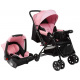 CARRINHO DE BEBE E BERCO DE PASSEIO P/ CRIANÇAS ATE 15KG
