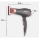 Secador de Cabelos Mondial Luxx ROSE Tourmaline Ion 2000W