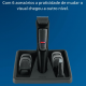 Aparador de Pelos Philips 6x1 Preto Recarregavel