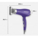 Secador de Cabelos Mondial 2000W Tourmaline Ion Luxx Ellegance Lilas