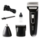Barbeador Aparador de pelos 3X1 Kemei Sem Fio 3 Pentes Bivolt