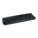 Teclado USB com Fio Microsoft Teclas Silenciosas Preto