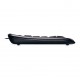Teclado USB com Fio Microsoft Teclas Silenciosas Preto