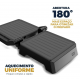 Grill Britania 520W Placas Onduladas Antiaderente Preta
