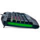 Teclado Gamer USB com Fio Genius RetroIluminado Preto