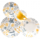 Jogo de Jantar Biona 20 Peças Ceramica Estampado