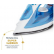 Ferro De Passar A Vapor Britania Base Carbon Antiaredente Blue Luxx