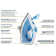 Ferro De Passar A Vapor Britania Base Carbon Antiaredente Blue Luxx