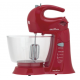 Batedeira Britania 350W Tigela Dupla 4 Velocidades 127V Red Luxx