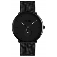Relogio Feminino Analogico Skmei Resistente Agua Preto
