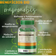 Kit 5 Ora Pro nobis 600 capsulas Curcuma e Gengibre 630mg