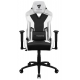 Cadeira Gamer ThunderX3 Giratoria Apoio Lombar Branca e Preta