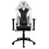 Cadeira Gamer ThunderX3 Giratoria Apoio Lombar Branca e Preta