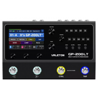 Pedal de Efeitos Digital Valeton 240 Efeitos Preto