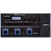 Pedal de Efeitos Digital Multi Boss GT 108 Efeitos Preto