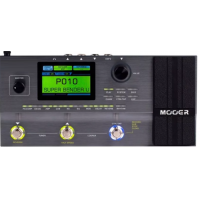 Pedal de Efeitos Digital Mooer 151 Efeitos Prateado