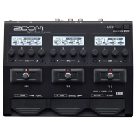 Pedal de Efeitos Digital Zoom 80 Efeitos Preto