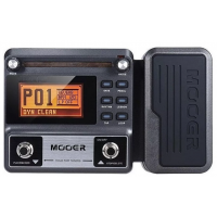 Pedal de Efeitos Digital Mooer 66 Efeitos Prata