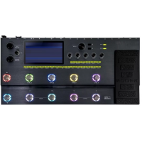 Pedal de Efeitos Digital Mooer 164 Efeitos Preto