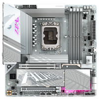 Placa Mae Aorus Elite Socket LGA1851 DDR5 DisplayPort USB C Wifi Branca