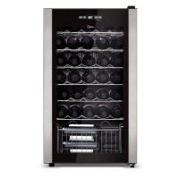 ADEGA MIDEA CLIMATIZADA POR COMPRESSOR - CAPACIDADE 34 GARRAFAS