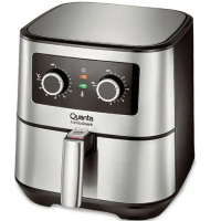 Fritadeira Eletrica 5.5L AirFryer 1700W Quanta Family Prata 220V