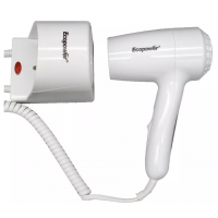 Secador de Cabelos 1500W de Parede Eco Power 2 Velociades Branco 220v