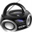 SOM PORTÁTIL CD PLAYER FM SD Bluetooth - Lenoxx