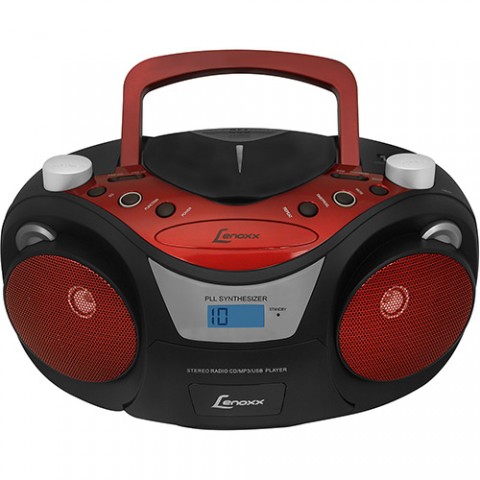 SOM PORTÁTIL CD PLAYER AM/FM/MP3 - LENOXX BD1250