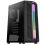 Gabinete Gamer Mid Tower Aerocool RGB Lateral Vidro Preto