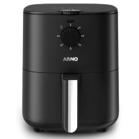 Fritadeira Eletrica 3.5L Air Fryer Arno 1280W Timer Preta