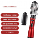 Escova Secadora 2x1 Rotativa 1000W Pofissional 2 Temperaturas