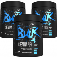 Kit 3 Creatinas Monohidratada Pura Bulk 300g